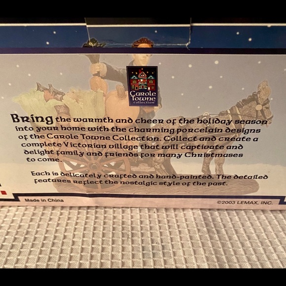 Carole Towne Lemax  “Fresh Garden Goods” - Picture 6 of 7